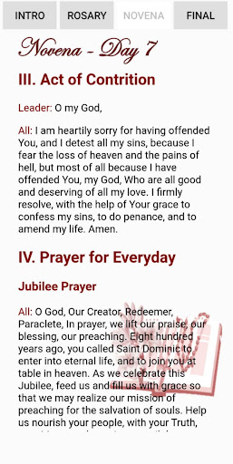 Saint Dominic Devotion