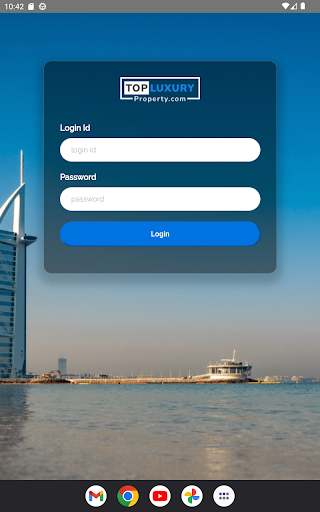 Android application Top Luxury Property screenshort
