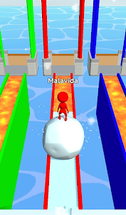 Snow Race.io - Horror Race