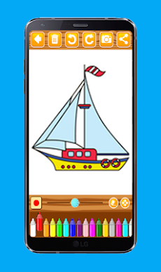 Vehicle Coloring Book and Drawing Book - For Kidsのおすすめ画像4