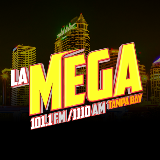 La Mega Tampa 101.1FM & 1110AM logo