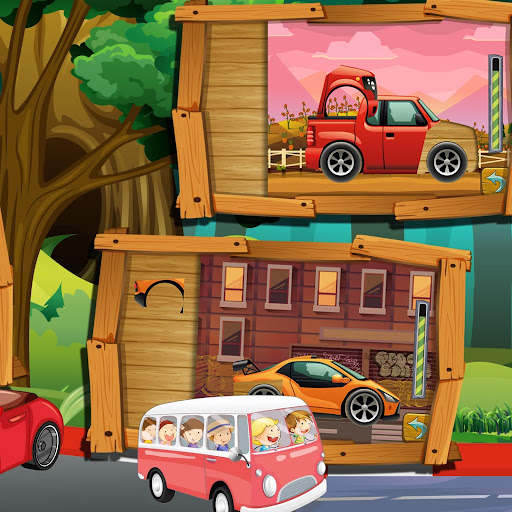 Car Puzzle Games for kids