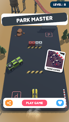 Android application PARKING CAR MASTER PARKING SIM screenshort