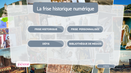 Android application La Frise Historique Numérique screenshort