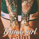 Girl Tattoo Arm Cool Theme icon