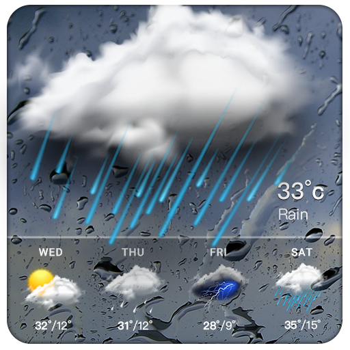 Real-time weather forecasts  Icon