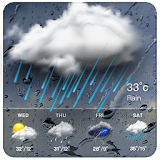 Real-time weather forecasts icon