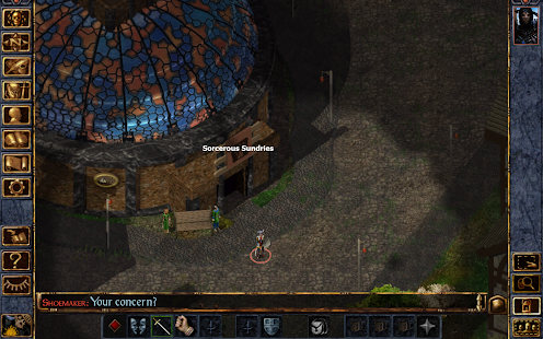 Скриншот улучшенного издания Baldur's Gate