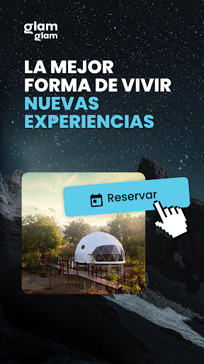 Android application GlamGlam: Hoteles y Glamping screenshort