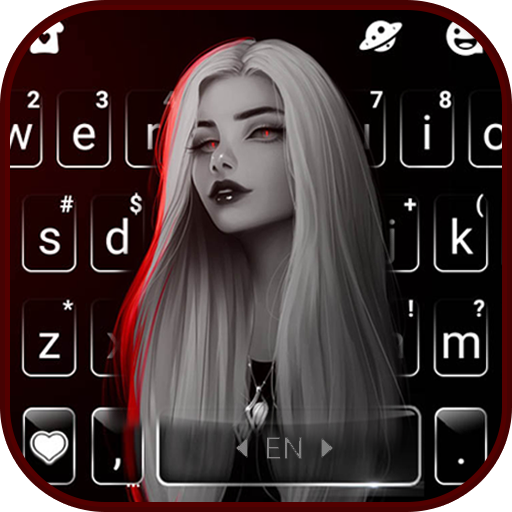 Cool Girl Style Keyboard Theme  Icon