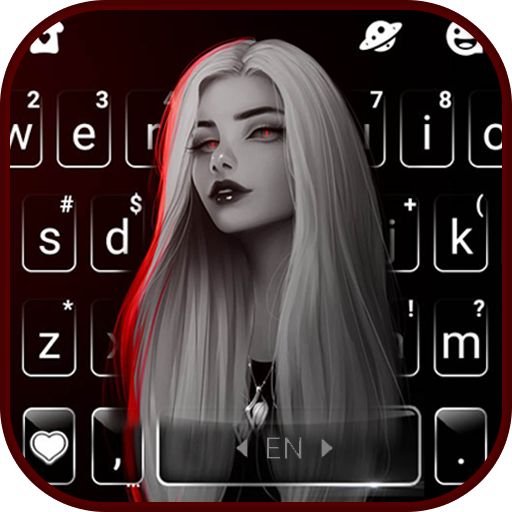 Cool Girl Style Keyboard Theme logo