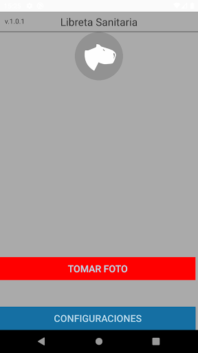 Android application LibretaSanitaria screenshort