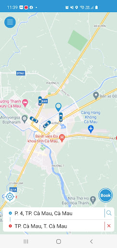 Android application Taxi An Phú screenshort