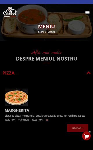Restaurant Castel Screen 3