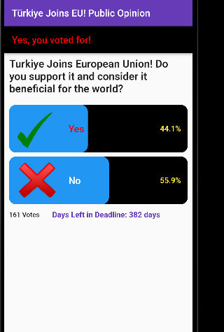 Türkiye Joins EU! Public View Screen 2