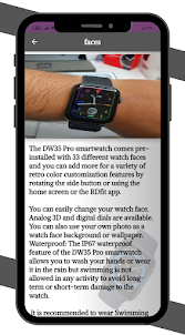DW35 Pro Smartwatch Guide