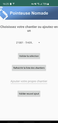 Pointeuse Nomade v4.0