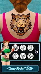 Tattoo Game - Tattoo Maker 3d