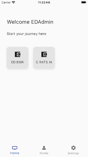 CARiTAS EMR Screen 2