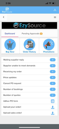 Android application EzyProcure Global screenshort