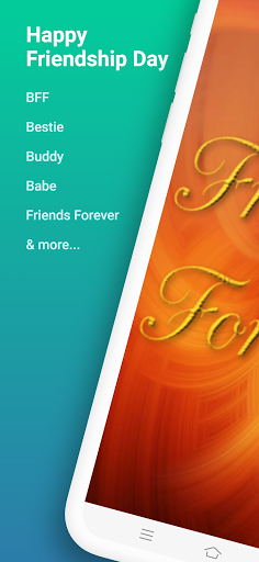 Android application Greeting Cards Friendship Day screenshort