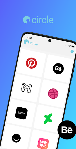 Android application circleGPT screenshort