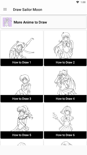 Easy Draw Sailor Moon