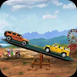 Seesaw Car Stunts Racing Games icon