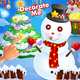 Christmas Snowman Dressup & Xmas Tree Decoration icon