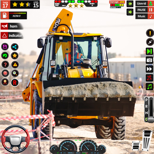 Real Jcb Sand Truck Game logo