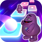Grimace Shake Scary Tiles Hop