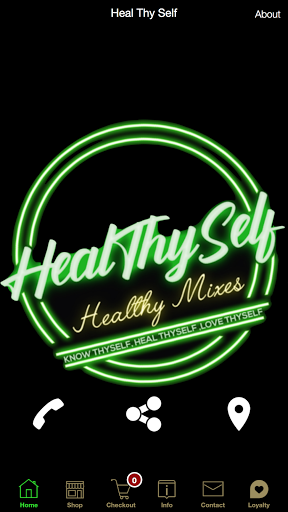 Android application HealThySelf screenshort
