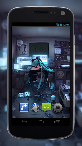 Hatsune Miku Live Wallpaper Google Play のアプリ