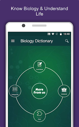 Screenshot of Biology Dictionary Offline