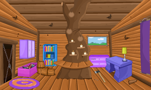 treehouse inside
