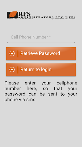 RFS Administrators Screen 2
