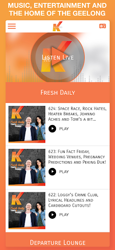 Android application krock screenshort