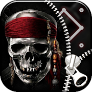 Top 24 Entertainment Apps Like Skull Zipper Lock Screen - Best Alternatives