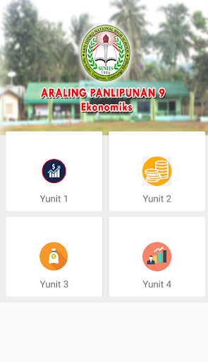 Android application Araling Panlipunan 9 screenshort