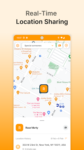 YourSpace: Share Live Location Screen 2