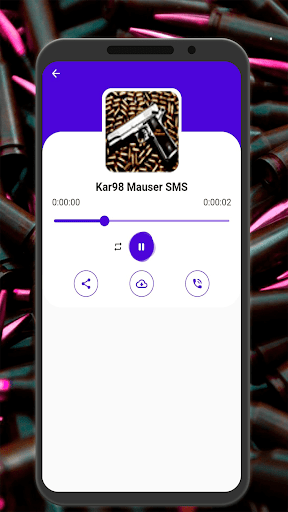 Gun ringtones for android Screen 2