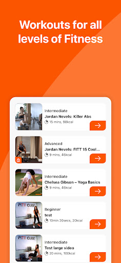 Android application New Image Fitness screenshort