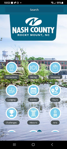 Android application Explore Nash County screenshort