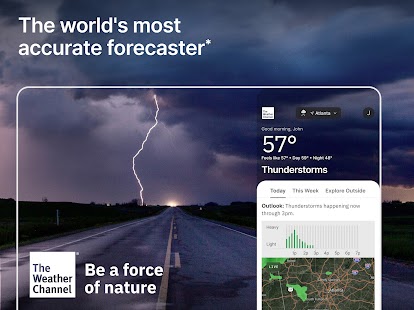 The Weather Channel - Radar Screenshot