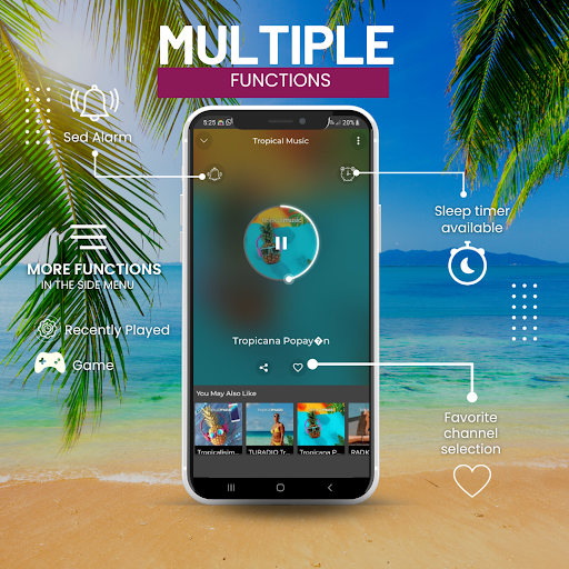 Screenshot of Tropical Music