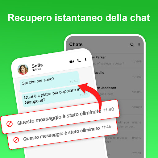 Anteprima dell'app