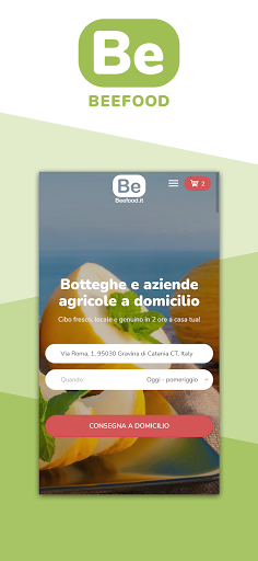 Android application Beefood screenshort