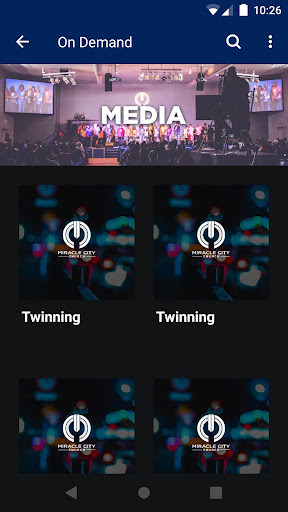 Miracle City Church Screen 2