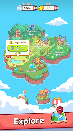 Game screenshot Cat Miners: Mining Gold Tycoon apk download