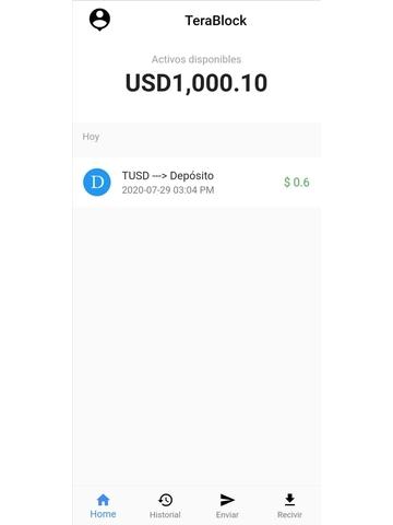 Android application TeraBlock screenshort